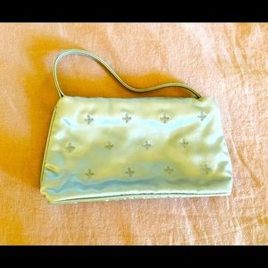 Silver Clutch Purse